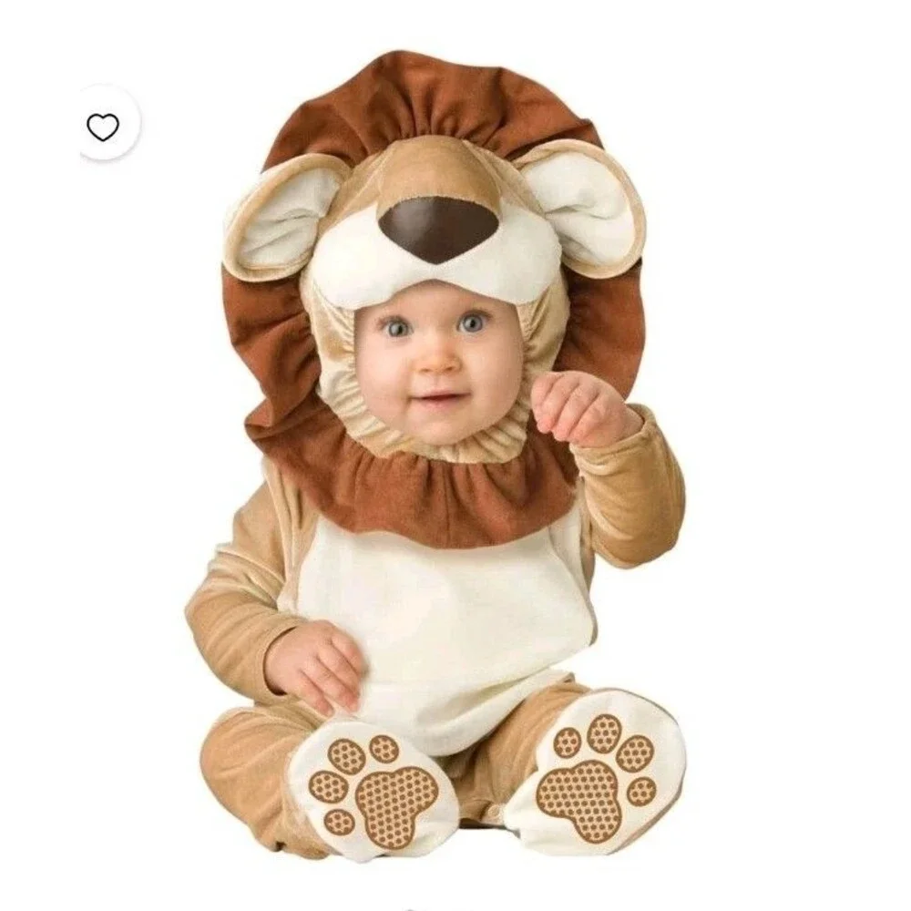NEW InCharacter Lovable Lion Baby Costume Size S (6-12 Months) Halloween Costume